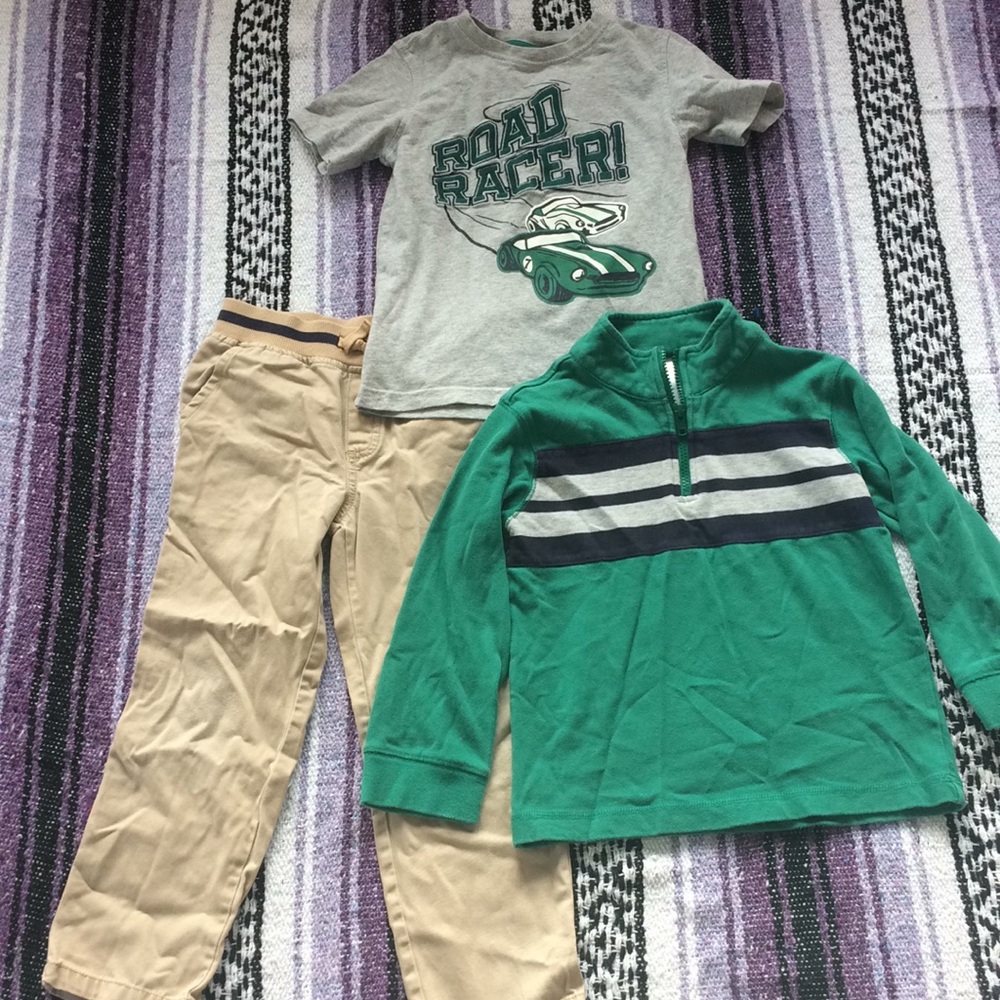 Boys Gymboree 3 piece set size 5